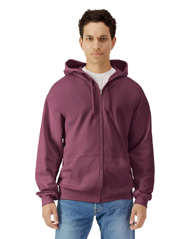 Hooded ShirtsGildan SF600 Unisex Softstyle Fleece Full Zip Hooded Sweatshirt