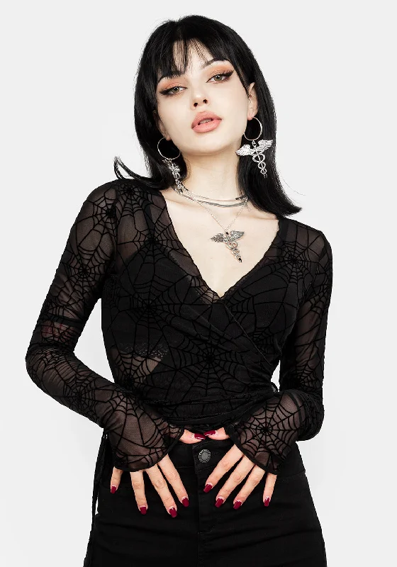 VENOM MESH WRAP TOP