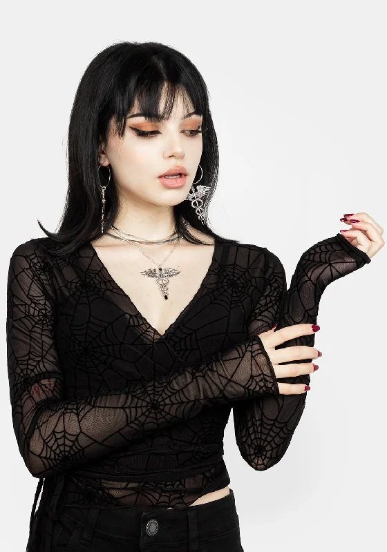 VENOM MESH WRAP TOP