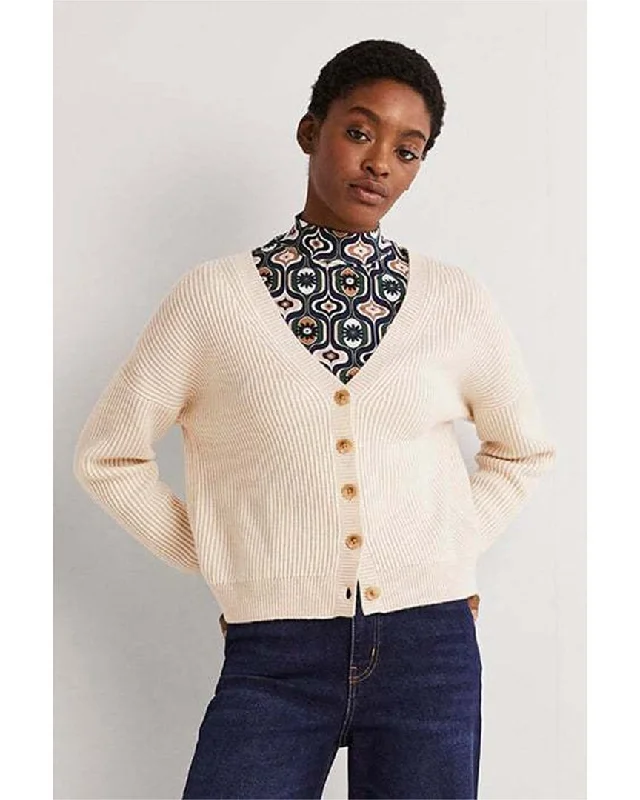 Boden V-Neck Cashmere Cardigan