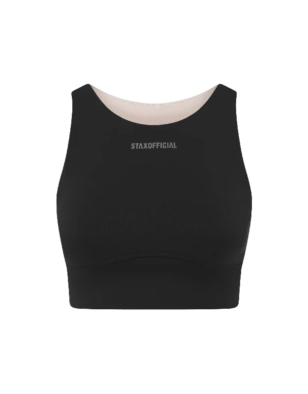 AW Crop - Black (Boa)