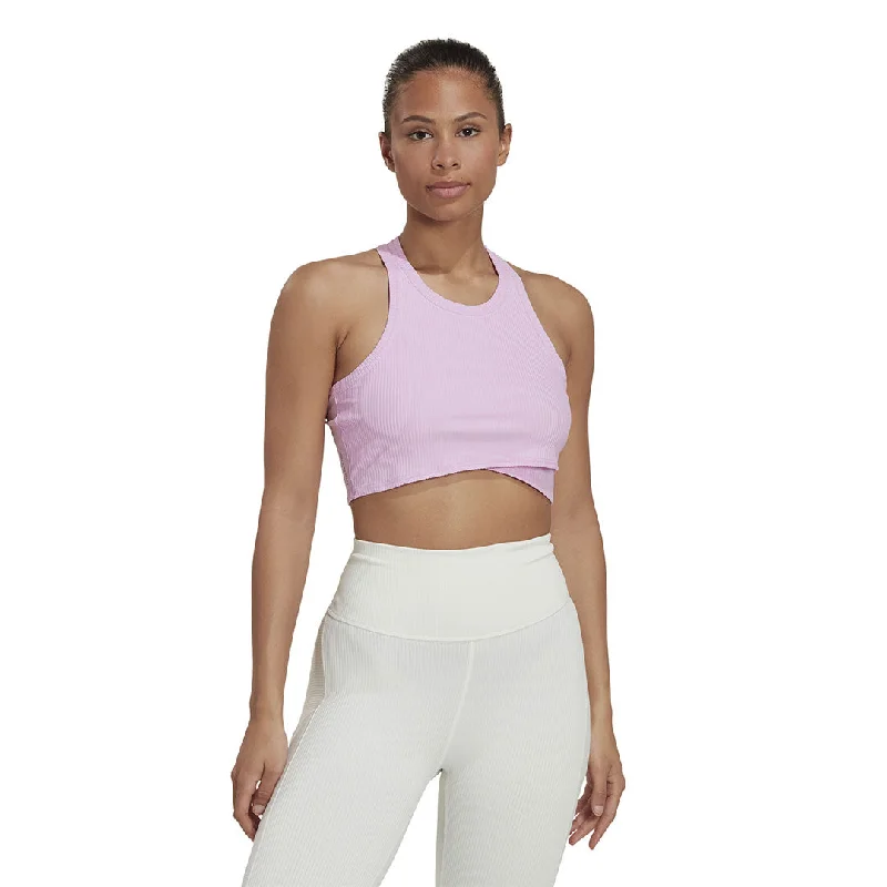 adidas - Women's Yoga Studio Wrapped Rib Tank Top (HP1967)