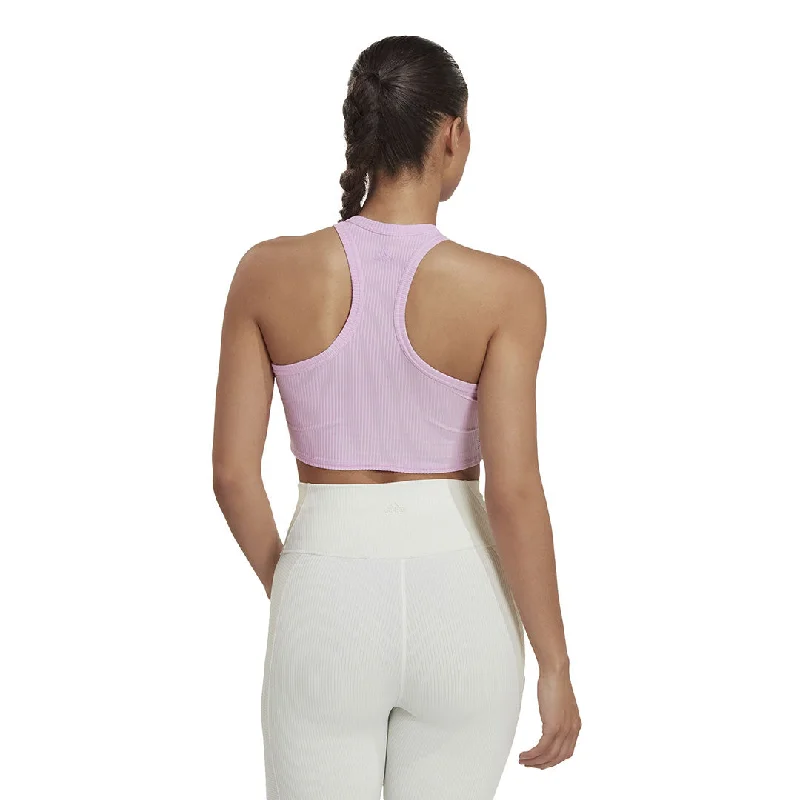 adidas - Women's Yoga Studio Wrapped Rib Tank Top (HP1967)