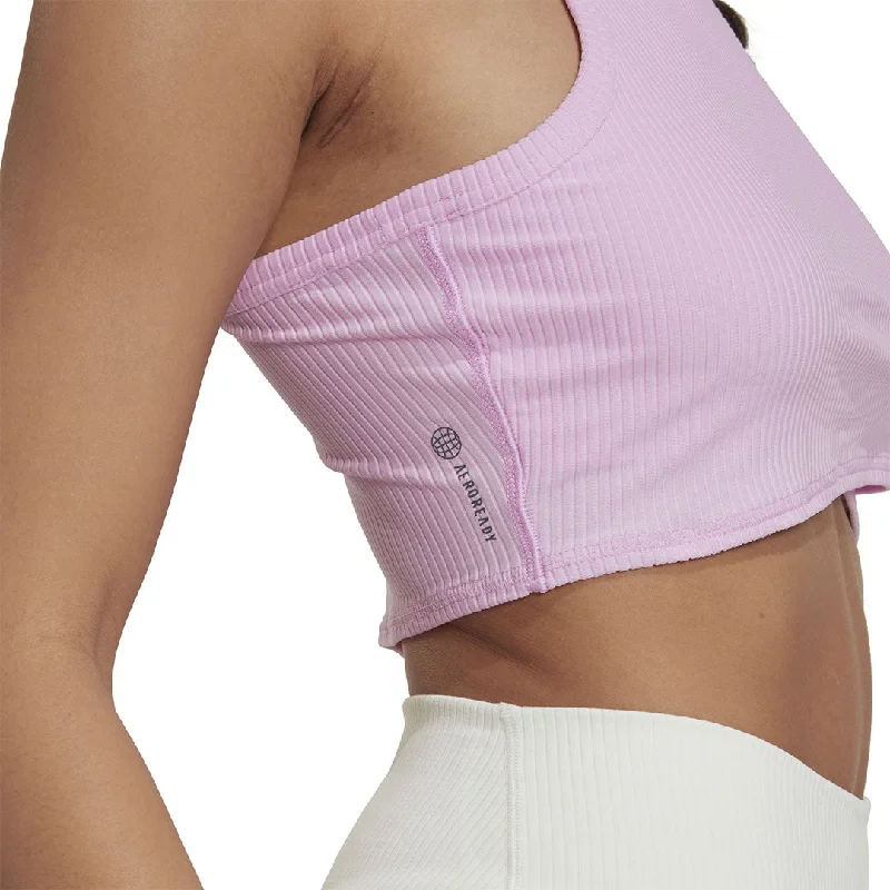 adidas - Women's Yoga Studio Wrapped Rib Tank Top (HP1967)