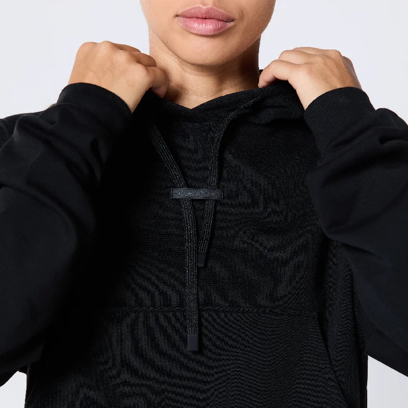 Core Oversized Hoodie - Black