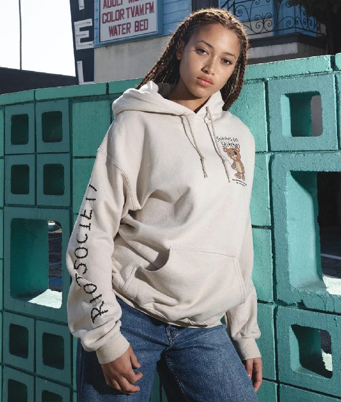 Dro x Riot Society Snitches Get Stitches Womens Hoodie