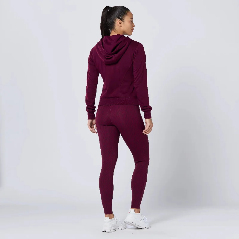 Slim Fit Hoodie - Pickled Beet