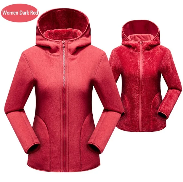 women dark red / L