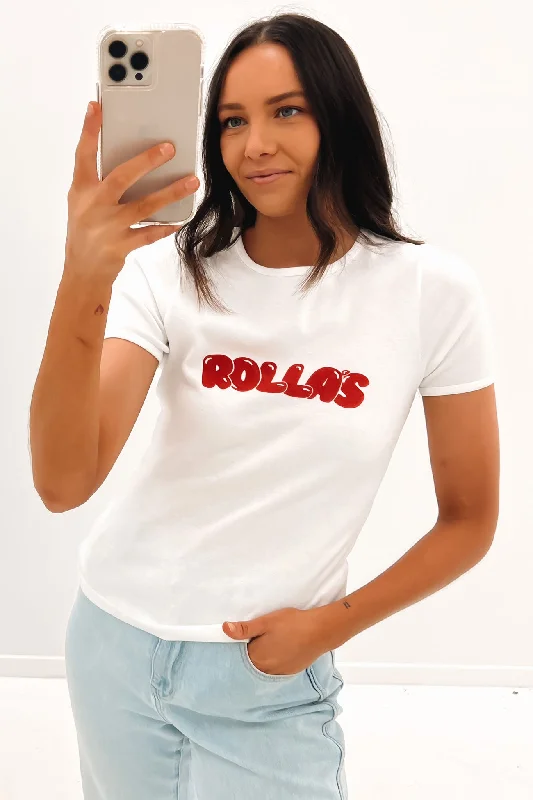 Urban T-ShirtsBubble Baby Rib Tee White